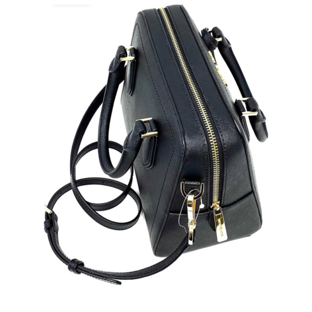 AYDEN MEDIUM SAFFIANO LEATHER SATCHEL - Picture 3 of 10